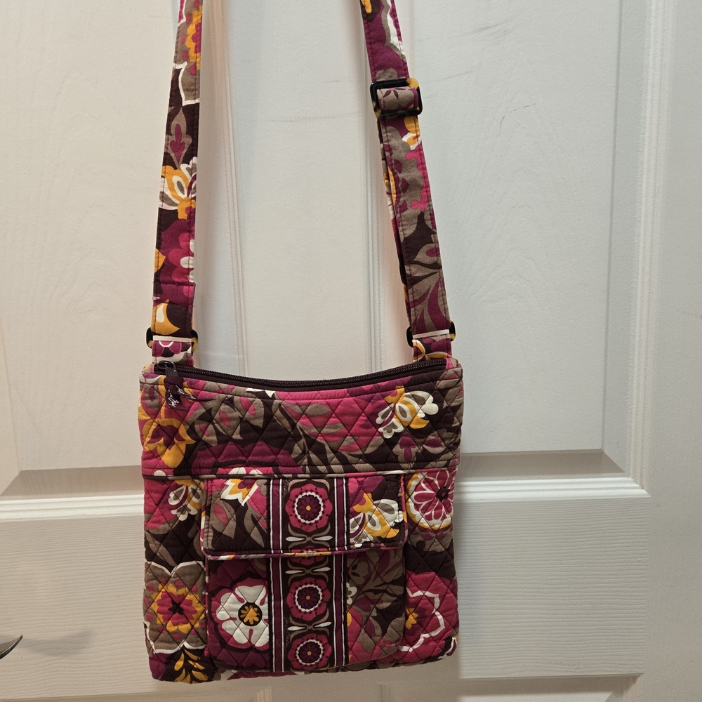 Vera Bradley Hipster Crossbody, Carnaby, EUC